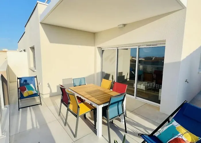 Coral - Lumineux Cap D'agde Vue , Idéalement Situé Appartamento